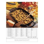 Falinaptár CSG 300x340mm álló Nemzetközi konyha 2026.