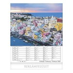 Falinaptár CSG 300x340mm álló Tengerpartok 2026.