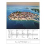 Falinaptár CSG 300x340mm álló Tengerpartok 2026.