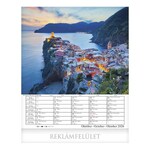 Falinaptár CSG 300x340mm álló Tengerpartok 2026.