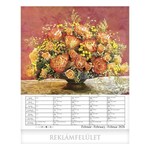 Falinaptár CSG 300x340mm álló Virágok 2026.