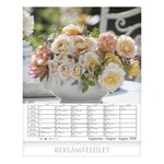 Falinaptár CSG 300x340mm álló Virágzó kertjeink 2026.