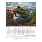 Falinaptár CSG 300x340mm álló Vízesések 2026.