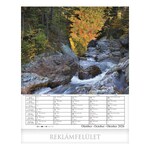 Falinaptár CSG 300x340mm álló Vízesések 2026.