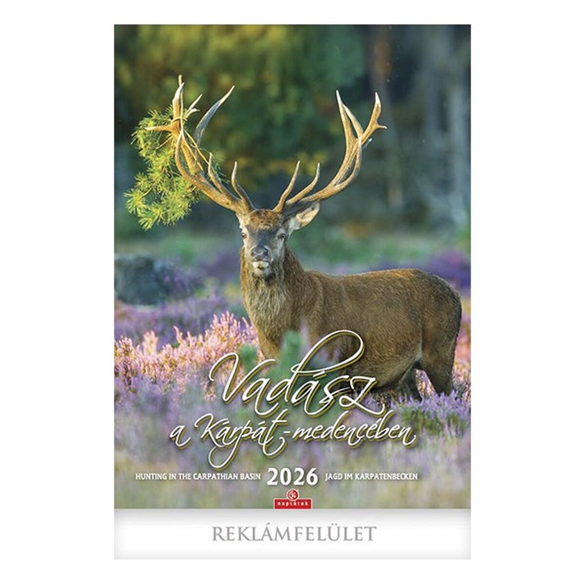 Falinaptár CSG 335x455mm álló Vadász a Kárpát-Medencében 2026.