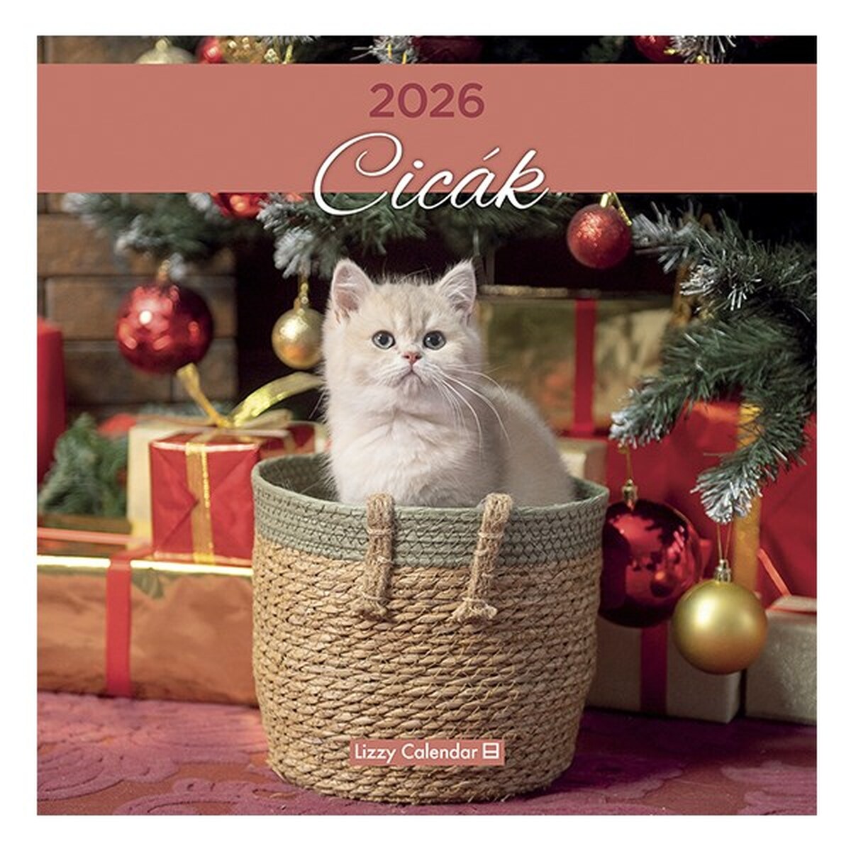 Falinaptár LIZZY CARD 300x600mm álló Cicák 2026. Falinaptár LIZZY CARD 300x600mm álló Cicák 2026.