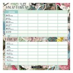 Falinaptár mágneses LIZZY CARD 220x220mm 2 hetes Anyu tervezője Scrapbook Style 2026.