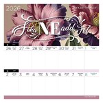 Falinaptár mágneses LIZZY CARD 220x220mm 2 hetes Motiváció 2026. Falinaptár mágneses LIZZY CARD 220x220mm 2 hetes Motiváció 2026.