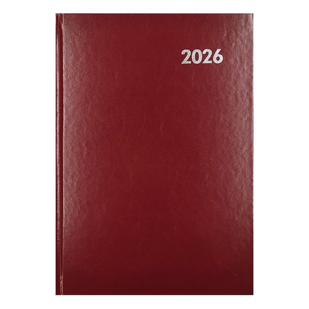 Határidőnapló ALISCA A/4 heti fehér lapos bordó 2026.