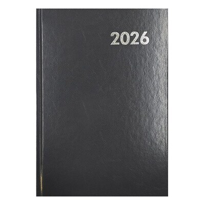 Határidőnapló ALISCA A/5 napi fehér lapos szürke 2026.