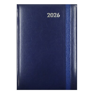 Határidőnapló ALISCA Rebel varrott A/4 heti fehér lapos kék 2026.