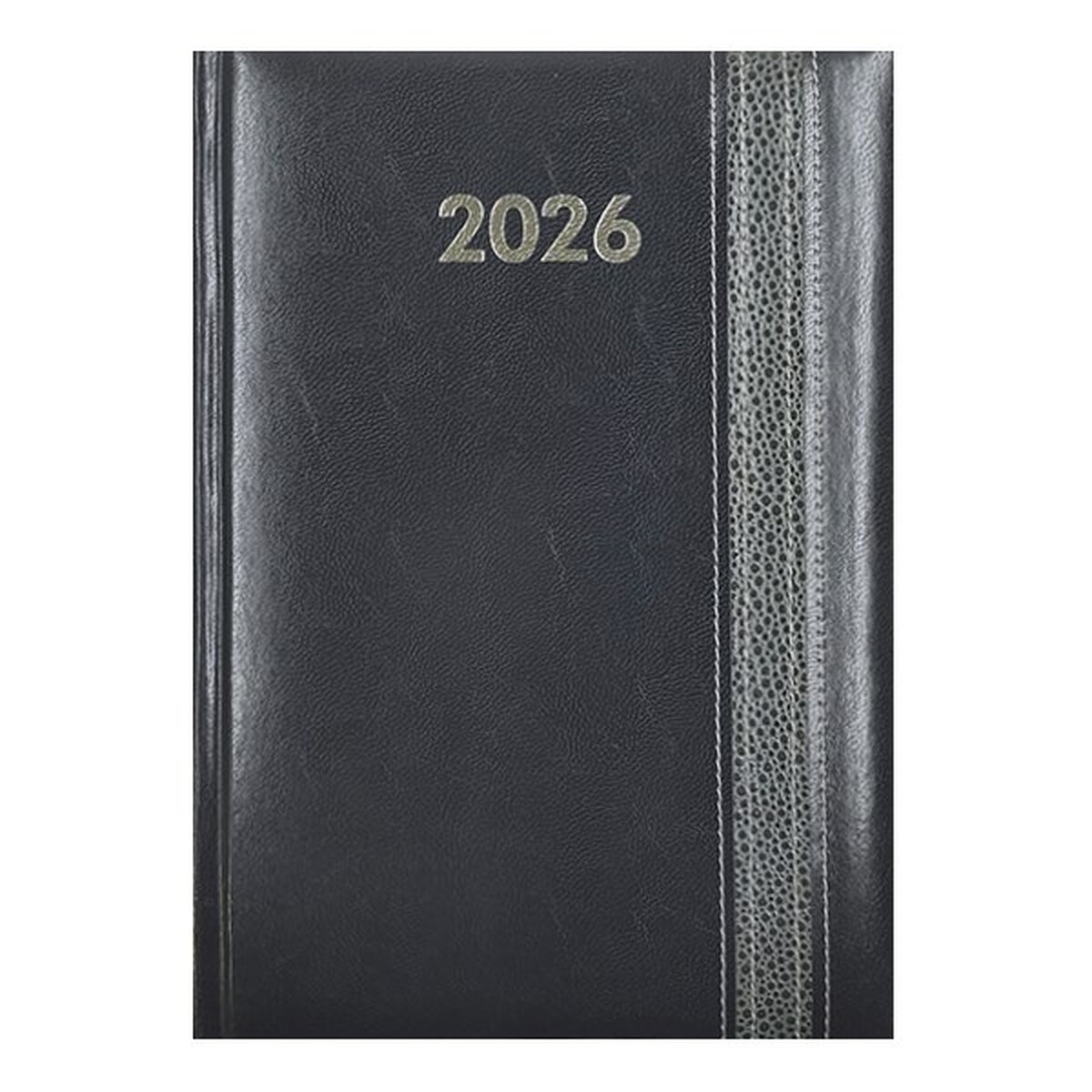 Határidőnapló ALISCA Rebel varrott A/5 napi fehér lapos szürke 2026. Határidőnapló ALISCA Rebel varrott A/5 napi fehér lapos szürke 2026.