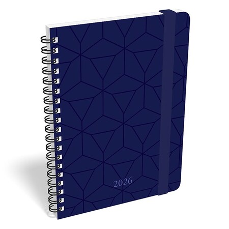 Határidőnapló LIZZY CARD B/6 heti spirálozott gumis Free time 2026.