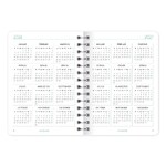 Határidőnapló LIZZY CARD B/6 heti spirálozott gumis Fun 2026. Határidőnapló LIZZY CARD B/6 heti spirálozott gumis Fun 2026.