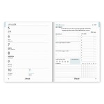 Határidőnapló PLANALL Mini A/6 heti keményfedelű aranyozott Wait 2026.