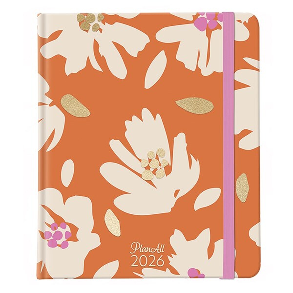 Határidőnapló PLANALL New Classic B/5 heti keményfedelű gumis Autumn 2026.