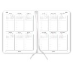 Határidőnapló PLANALL New Classic B/5 heti keményfedelű gumis Fur baby 2026.