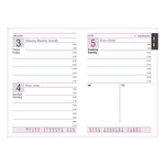 Zsebnaptár ALISCA 2 napos álló fehér lapos vegyes 2026.