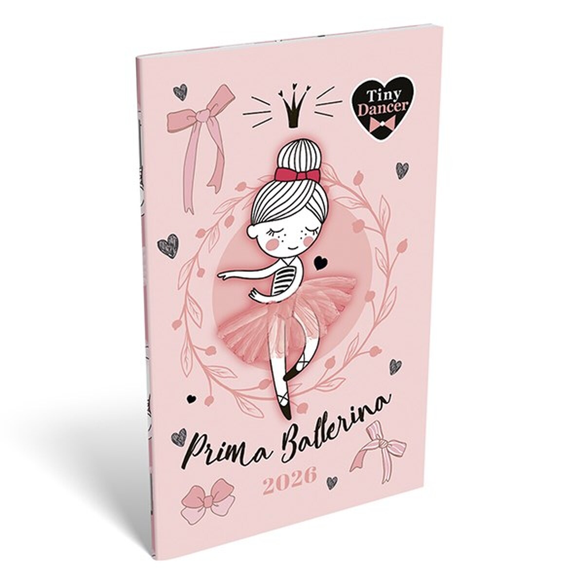 Zsebnaptár LIZZY CARD A/6 heti papírborítós Tiny dancer lovely ballerina 2026. Zsebnaptár LIZZY CARD A/6 heti papírborítós Tiny dancer lovely ballerina 2026.