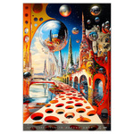 Abstract AI Art, képes falinaptár - Exclusive Edition 2026