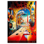 Abstract AI Art, képes falinaptár - Exclusive Edition 2026