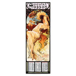 Alfons Mucha, képes falinaptár 2026