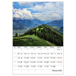 Alpok B4, képes falinaptár 2026