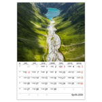 Alpok B4, képes falinaptár 2026