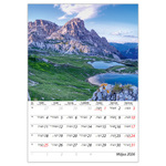 Alpok B4, képes falinaptár 2026