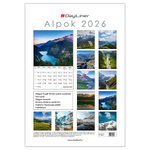 Alpok B4, képes falinaptár 2026