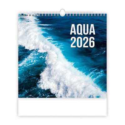 Aqua, képes falinaptár 2026