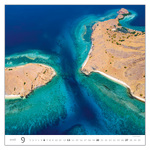 Aqua, képes falinaptár 2026