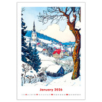 Art Naive by AI, képes falinaptár 2026