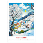 Art Naive by AI, képes falinaptár 2026