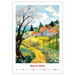 Art Naive by AI, képes falinaptár 2026