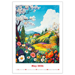 Art Naive by AI, képes falinaptár 2026