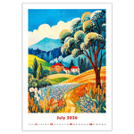 Art Naive by AI, képes falinaptár 2026