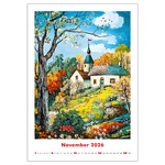 Art Naive by AI, képes falinaptár 2026