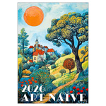 Art Naive by AI, képes falinaptár 2026