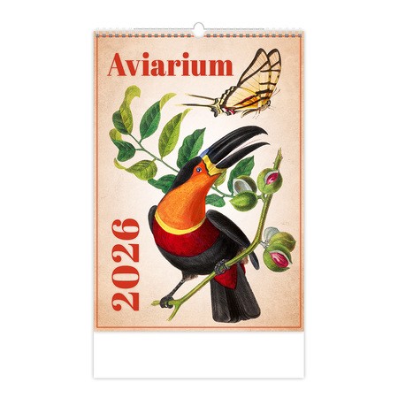 Aviarium, képes falinaptár 2026