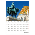 Budapest B4, képes falinaptár 2026