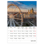 Budapest B4, képes falinaptár 2026