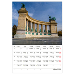 Budapest B4, képes falinaptár 2026