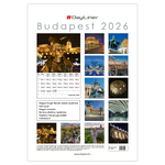 Budapest B4, képes falinaptár 2026