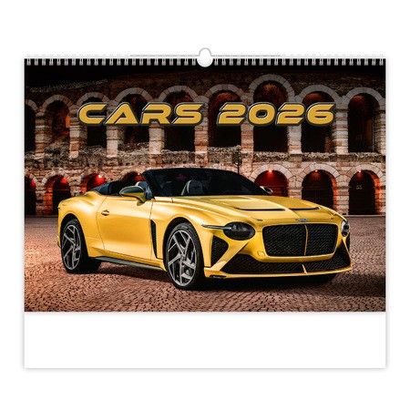 Cars, képes falinaptár 2026