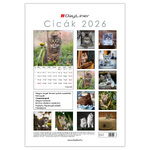 Cicák B4, képes falinaptár 2026