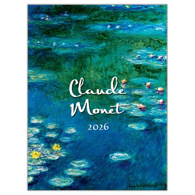 Claude Monet, képes falinaptár 2026