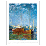 Claude Monet, képes falinaptár 2026