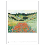 Claude Monet, képes falinaptár 2026