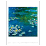 Claude Monet, képes falinaptár 2026